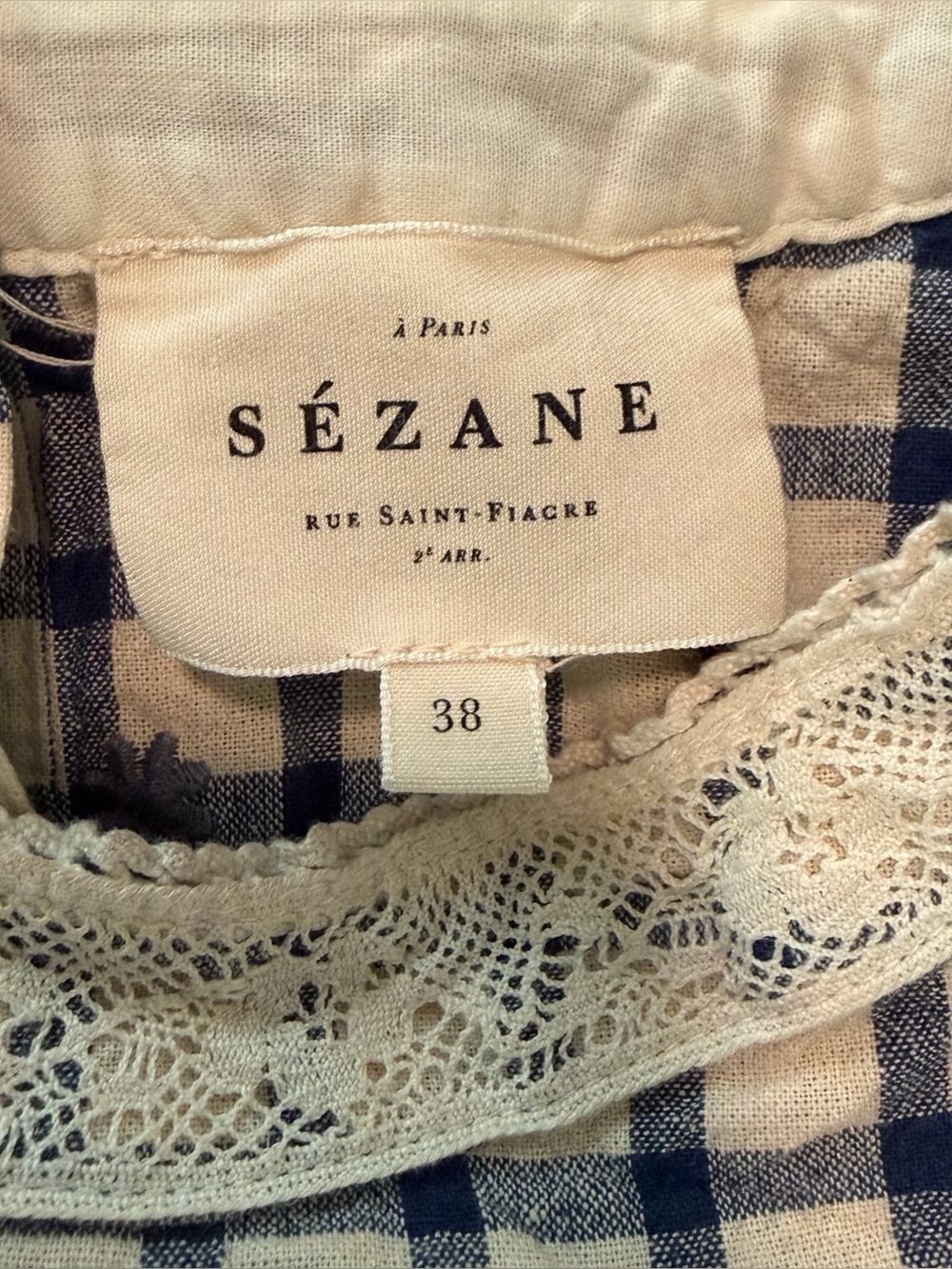 Sézane Thalyna Blouse - EU 38 US 6 (M) - Picture 4 of 8
